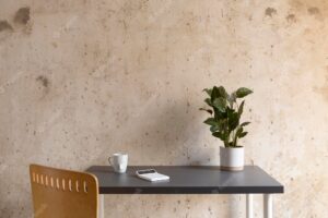 Home workspace minimalistic design