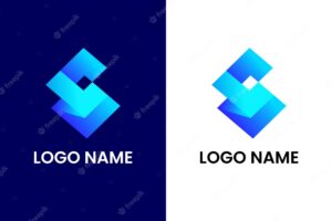 Letter b modern logo design template