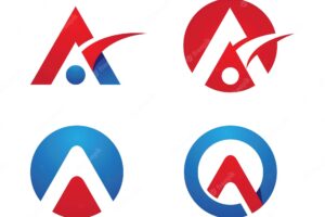 A letter logo business