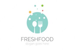 Logo with spoon and fork design