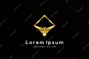 Luxury eagle logo design collection