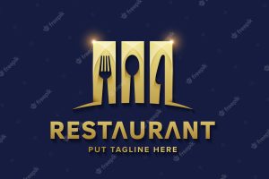 Luxury restaurant logo for business