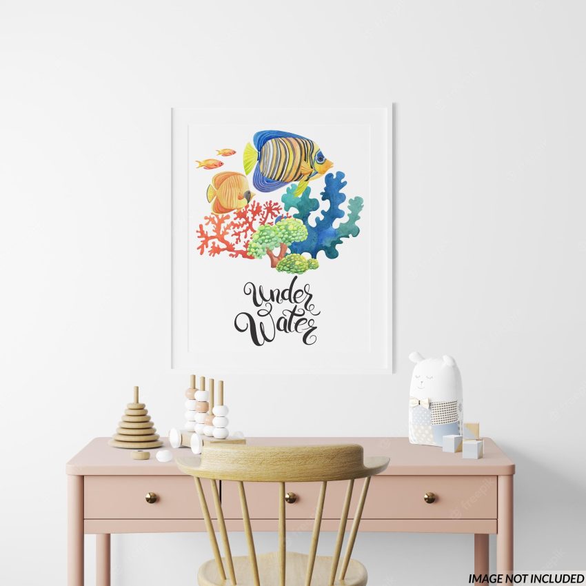 Nursery frame mockup