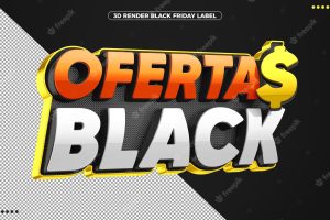 Orange logo black offers for black friday