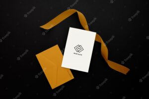 Paper envelope design mockup