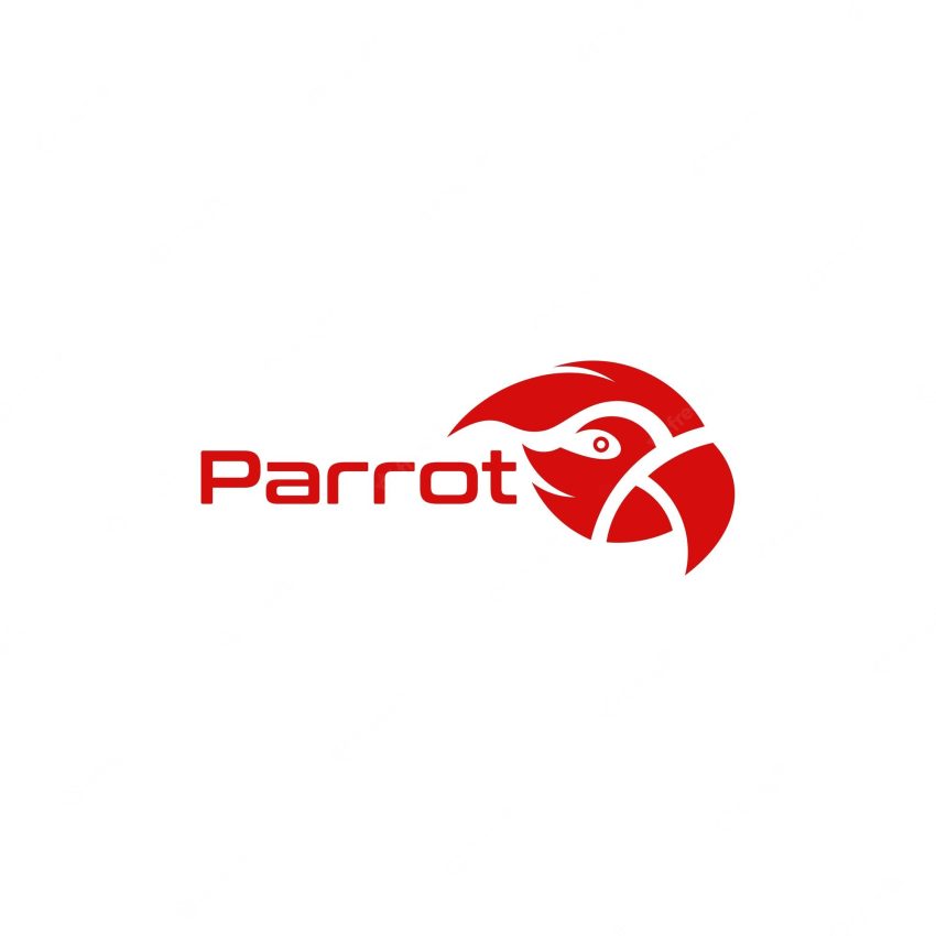 Parrot sport logo modern