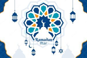 Ramadan iftar background