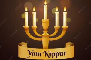 Realistic yom kippur festival
