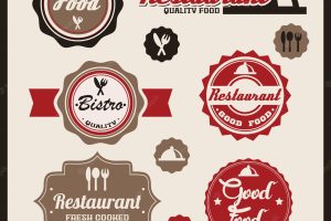 Restaurant badges