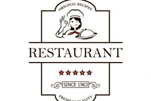 Restaurant emblem design