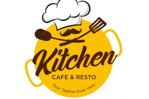 Restaurant logo design template