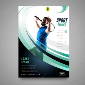 Sport brochure concept
