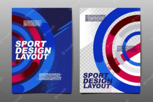 Sport design layout ,template design.