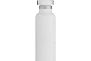 Thermo bottle metal water thermo flask mockup stainless steel travel thermos for hot tea