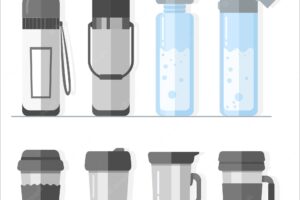 Thermos stainless steel travel mug and tumbler thermos water bottle sport and water bottle