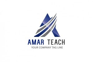 Triangular logo template