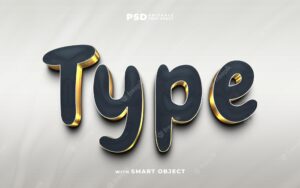 Type text effect