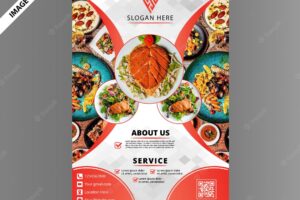 Vector illustrations for foodmarketingmaterial adsnatural products presentation templates cover