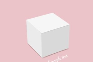 White box template design