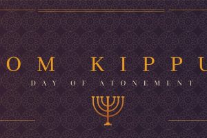 Yom kippur banner template