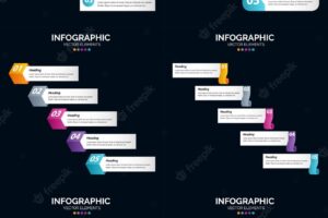 Add visual appeal to your business presentations with vector infographics