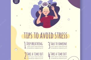 Avoid strees advice squared flyer
