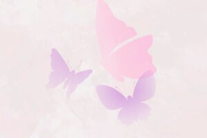 Beautiful butterfly logo element, pink vector creative animal illustration