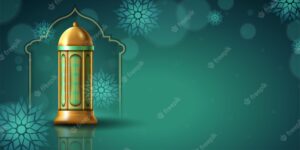 Beautiful holy month eid mubarak background