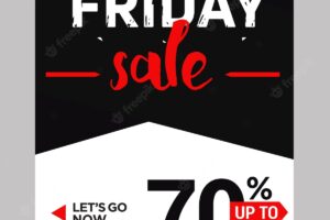 Black friday creative sales banners