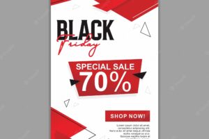 Black friday special sale story design template