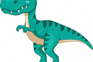 Cartoon tyrannosaurus