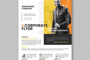 Corporate flyer template