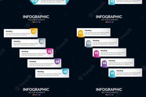 Create a dynamic presentation with our vector 6 infographics pack