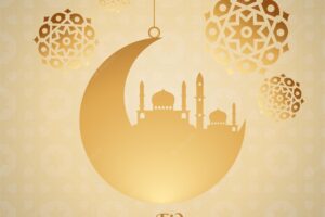 Eid mubarak eid al adha al fitr greetings celebration calligraphy card poster vector banner design