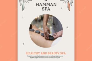 Elegant special hamman spa poster