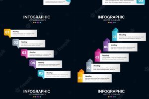 Elevate your presentation with vector infographics and cycle diagrams