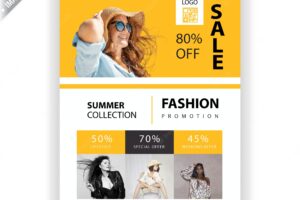 Fashion sales flyer