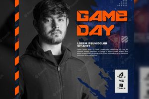 Game day esport social media banner