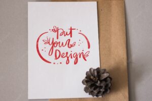 Greeting cards template design