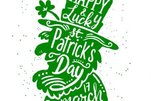 Hand drawn st. patrick's day background