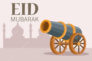 Happy eid mubarak lettering