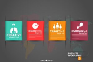 Infographic business graphic vector