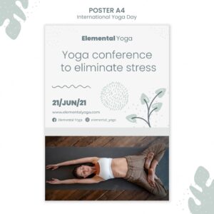 International yoga day poster