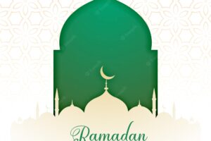 Islamic ramadan kareem muslim festival background