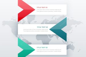 Modern banners for business presentation