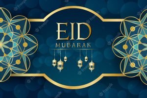Muslim festival eid mubarak background
