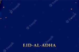 Nice luxurious eid al adha festival banner design