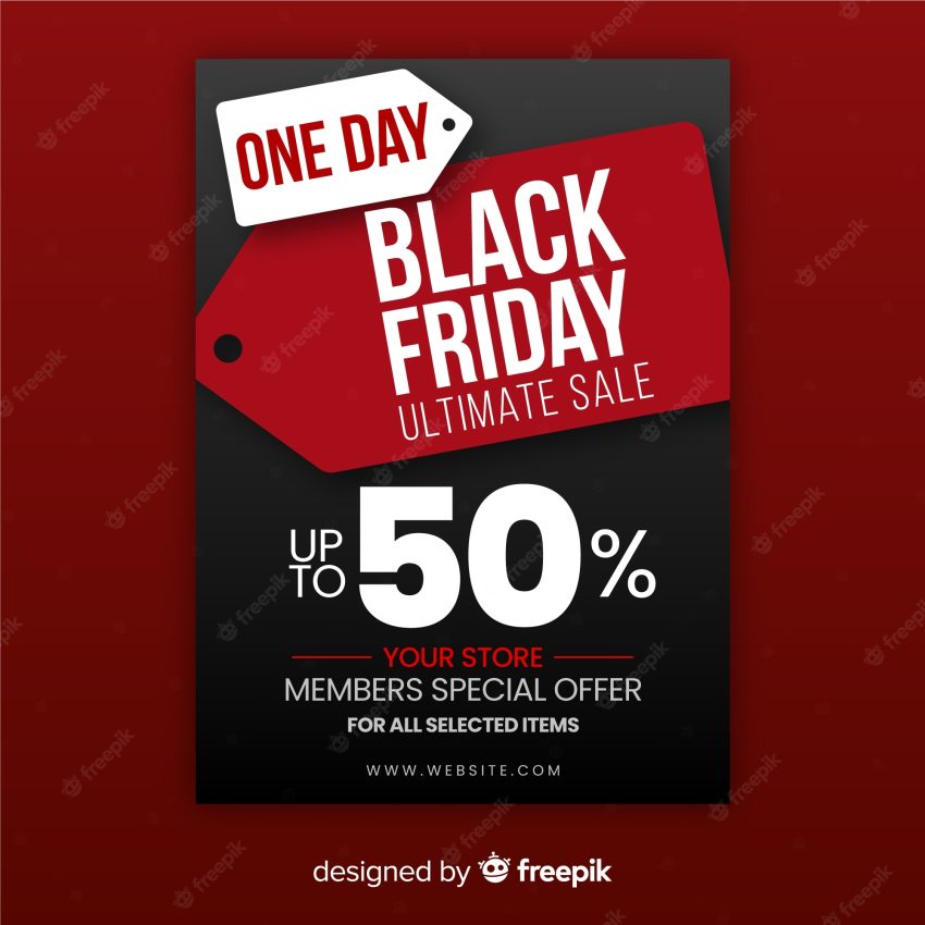 One day discount black friday