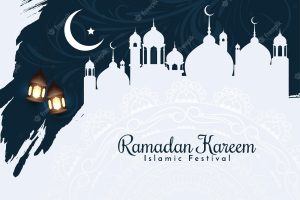 Ramadan kareem islamic religious classic background design vector