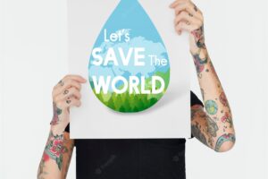 Save water natural nurture environmentally development
